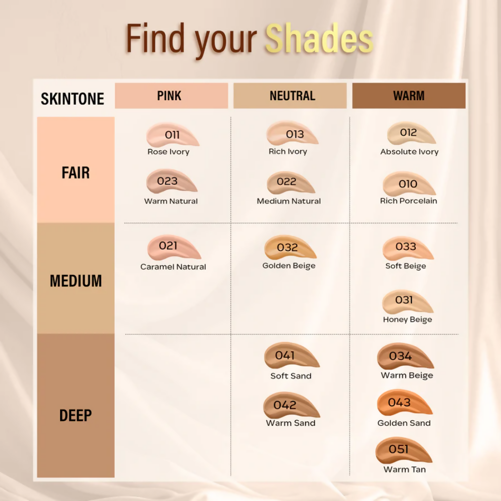 Faces Canada All Day Hydra Matte 3 in 1 Foundation - Medium Natural 022