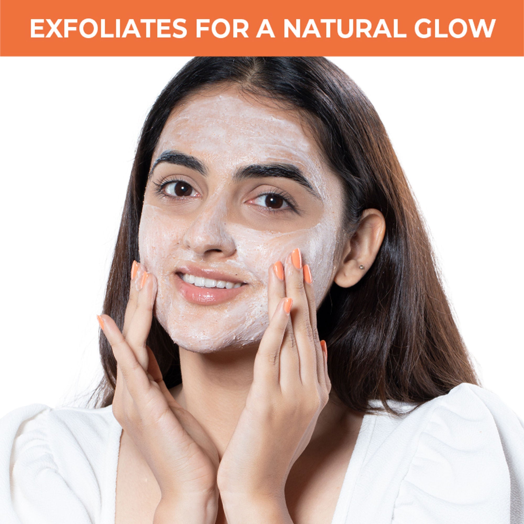 Nykaa Naturals Tea Tree & Neem Detox Face Scrub For Purifying, Acne Control & Clear Skin Glow - Papaya & Amla