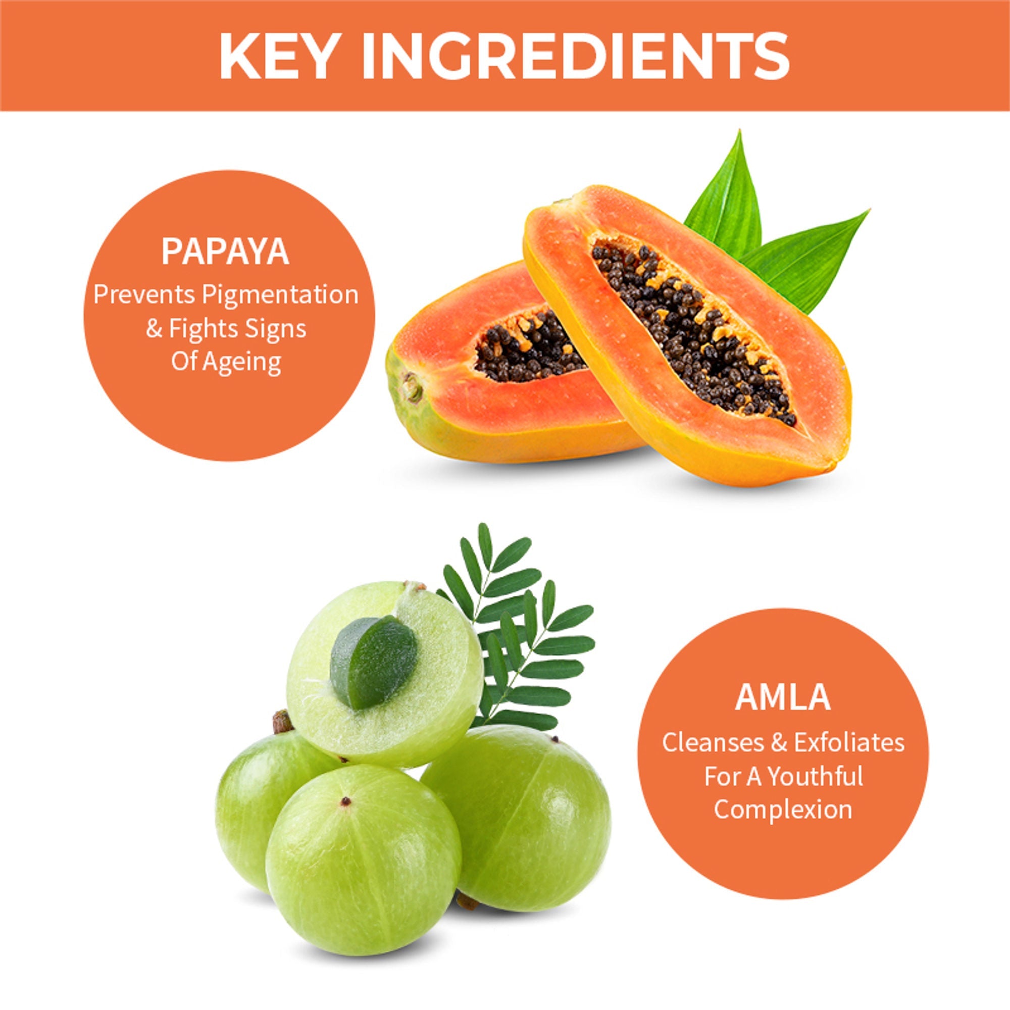 Nykaa Naturals Tea Tree & Neem Detox Face Scrub For Purifying, Acne Control & Clear Skin Glow - Papaya & Amla