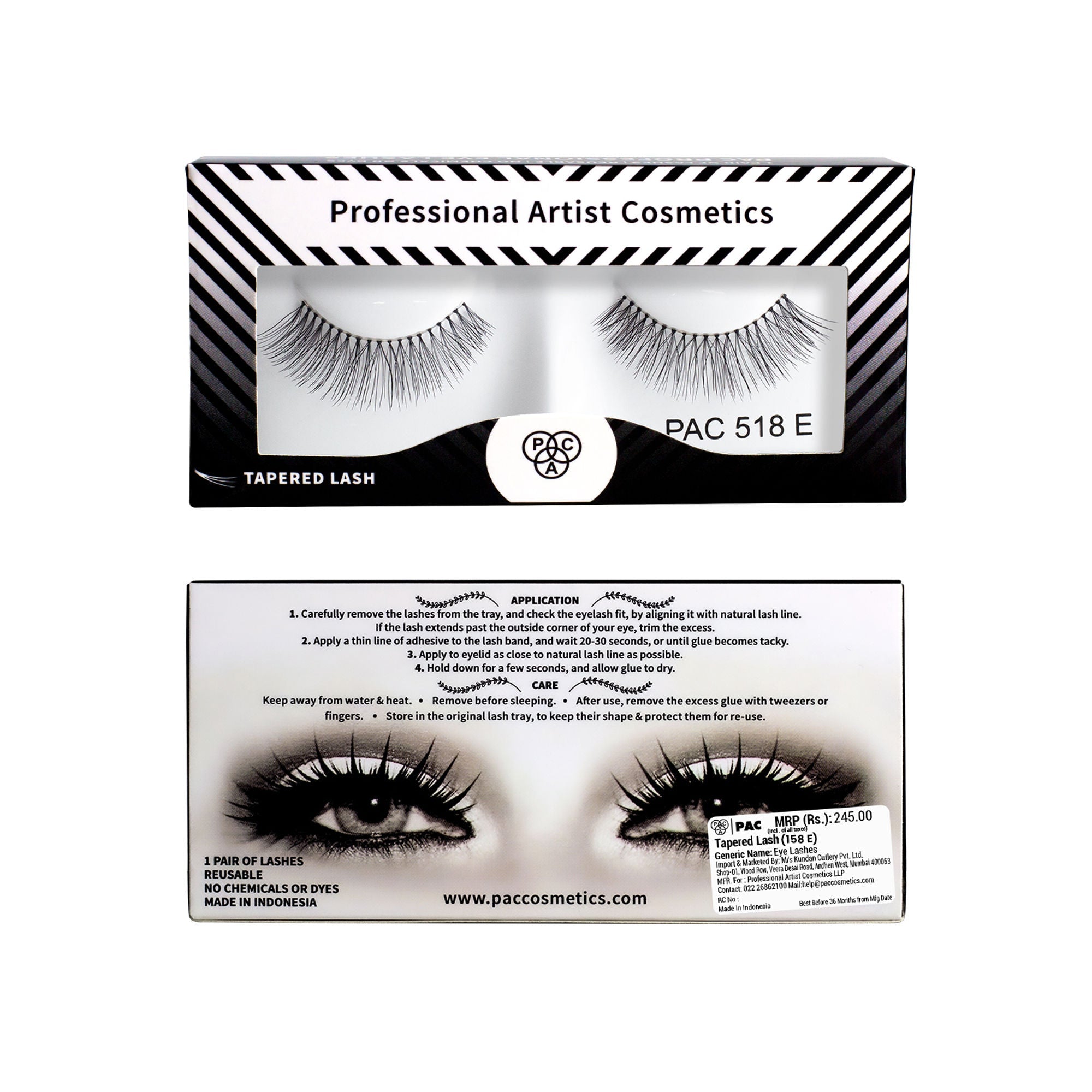 PAC Studio Tapered Lash - 518 E