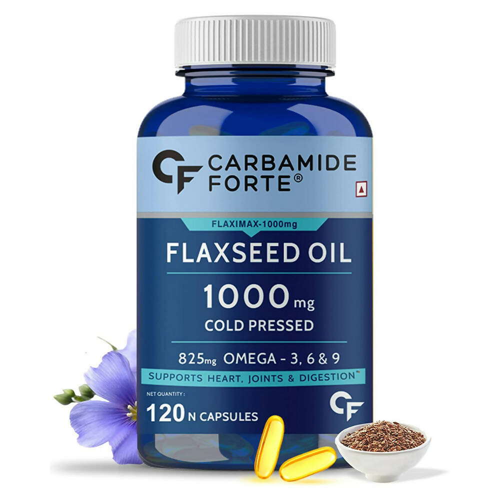 Carbamide Forte Flaxseed Oil Omega 3 6 9 Capsules