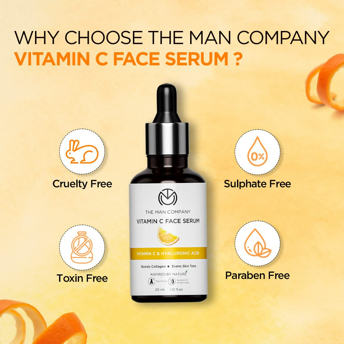 The Man Company 40% Vitamin C Face Serum