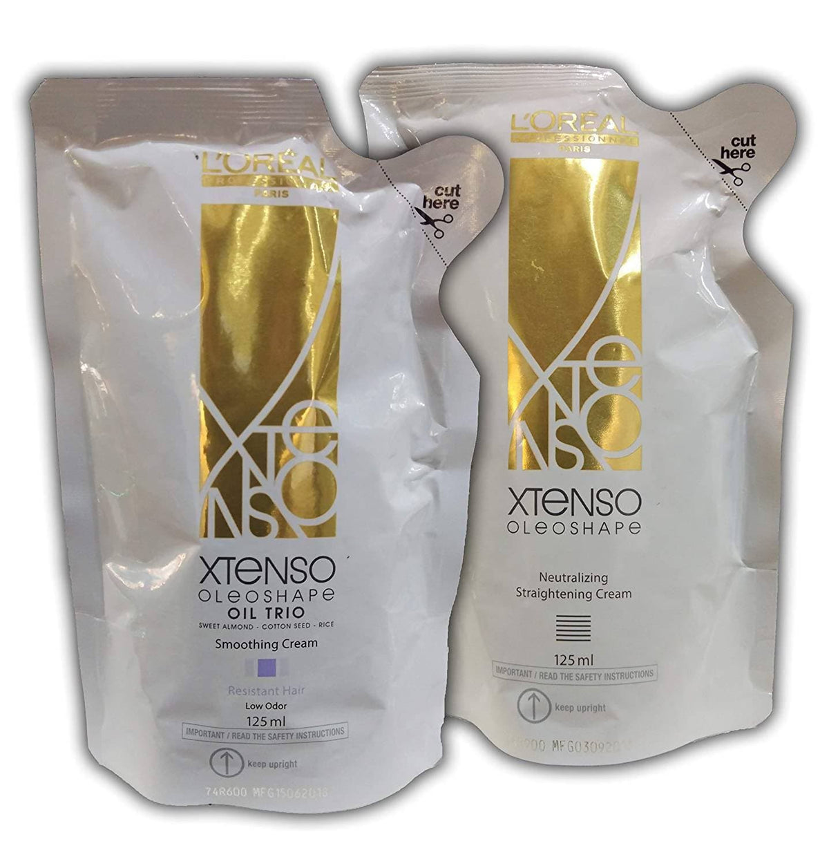 L'Oreal Paris X-Tenso Oleoshape Smoothing Neutralizing Straightening Hair Cream 400 ml