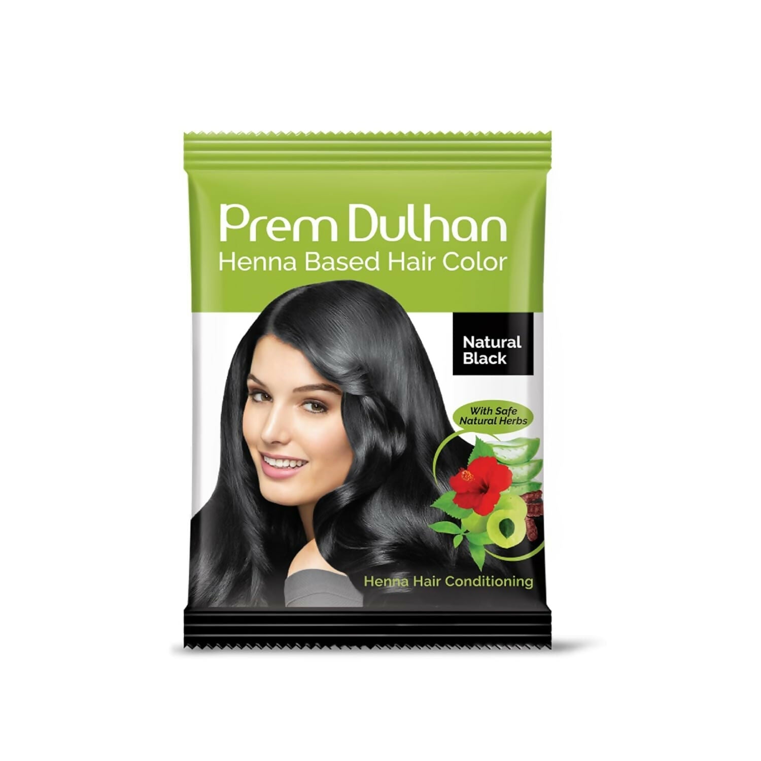 Prem Dulhan Natural Black Henna Based Hair Color
