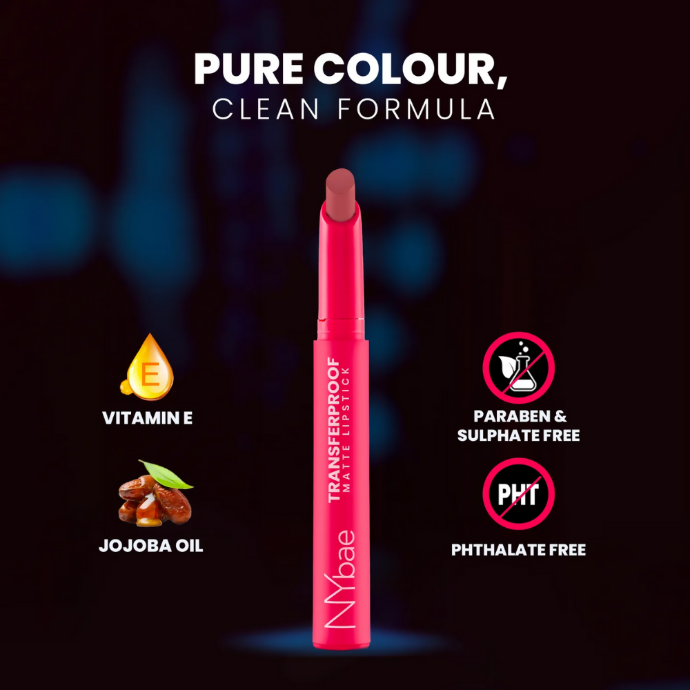 NY Bae Transfer-proof Matte Crayon Lipstick – Enchanted 08