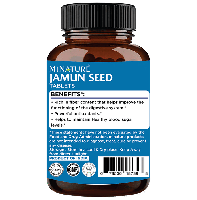 Minature Jamun Seed Tablets
