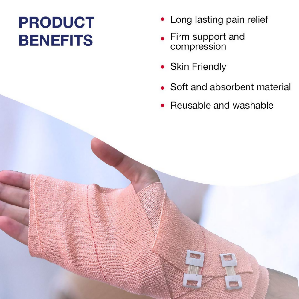 Hansaplast Soft Cotton Crepe Bandage For Pain Relief - Elastic