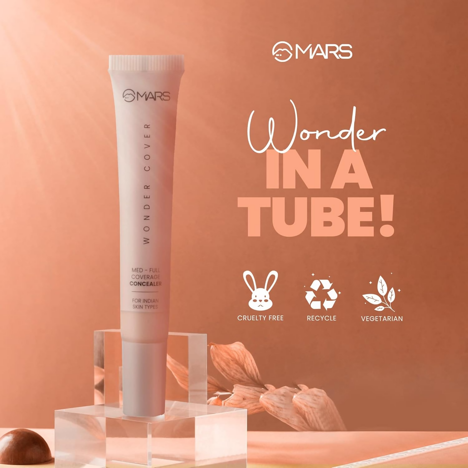 MARS Cosmetics Wonder Cover Liquid Concealer - Shade 02