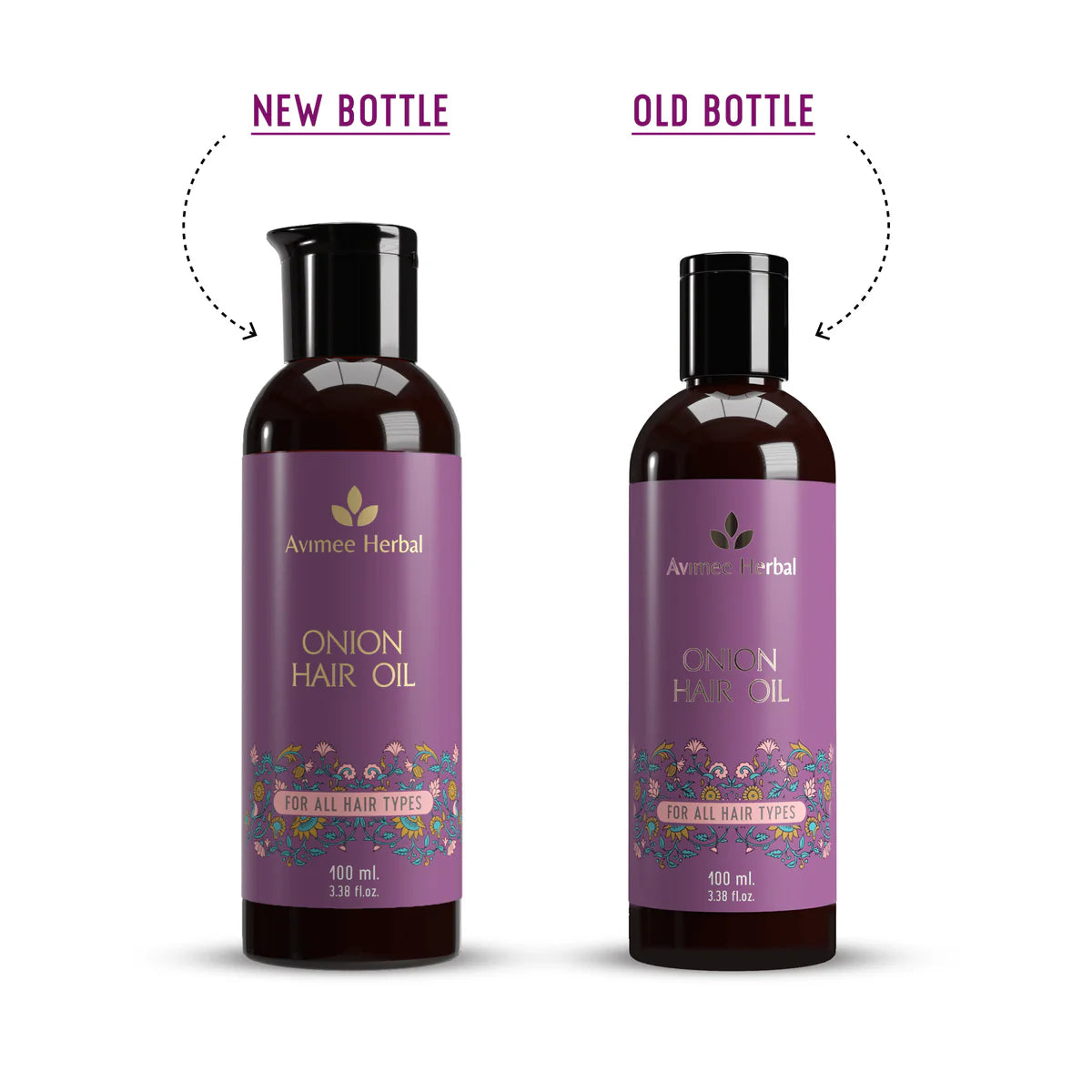 Avimee herbal Onion Hair Oil for Hair Growth and Hair Fall Control