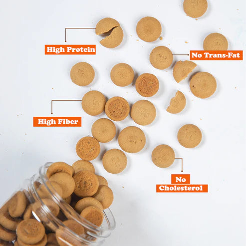 Gladful Orange Protein Mini Cookies