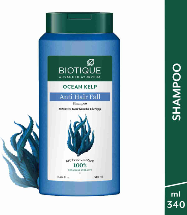 Biotique Ocean Kelp Anti-Hair Fall Shampoo For Hair Growth Therapy