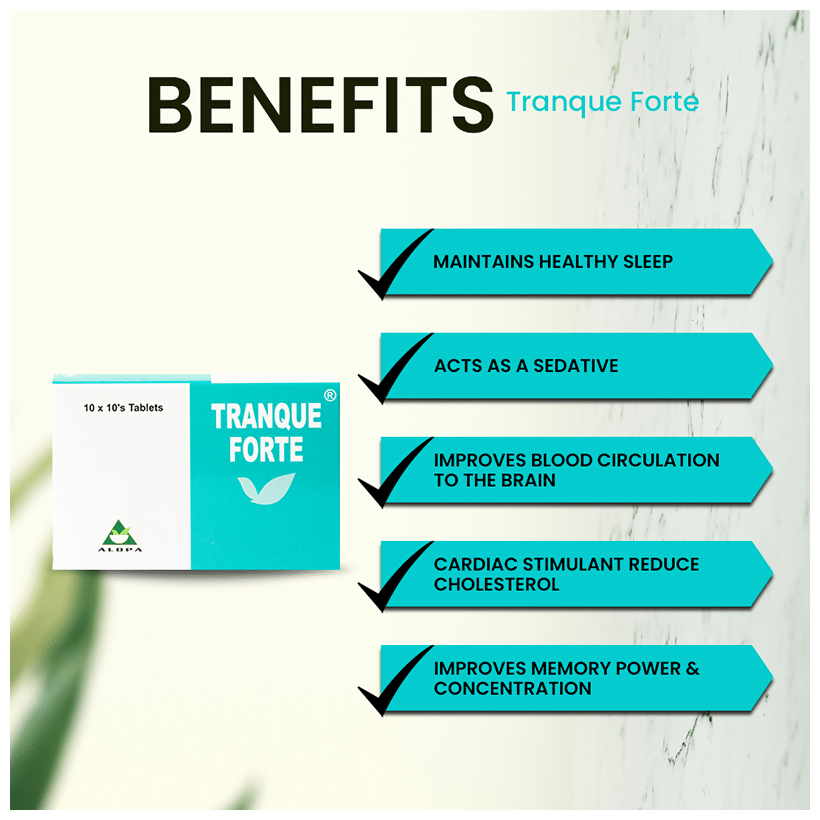 Alopa Herbal Tranque Forte Tablets