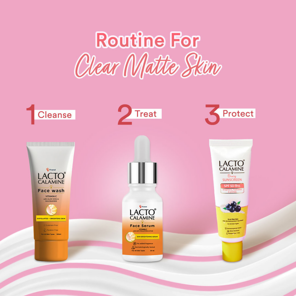 Lacto Calamine Dewy Sunscreen+Primer SPF 50 PFA +++ UVA & UVB Protection