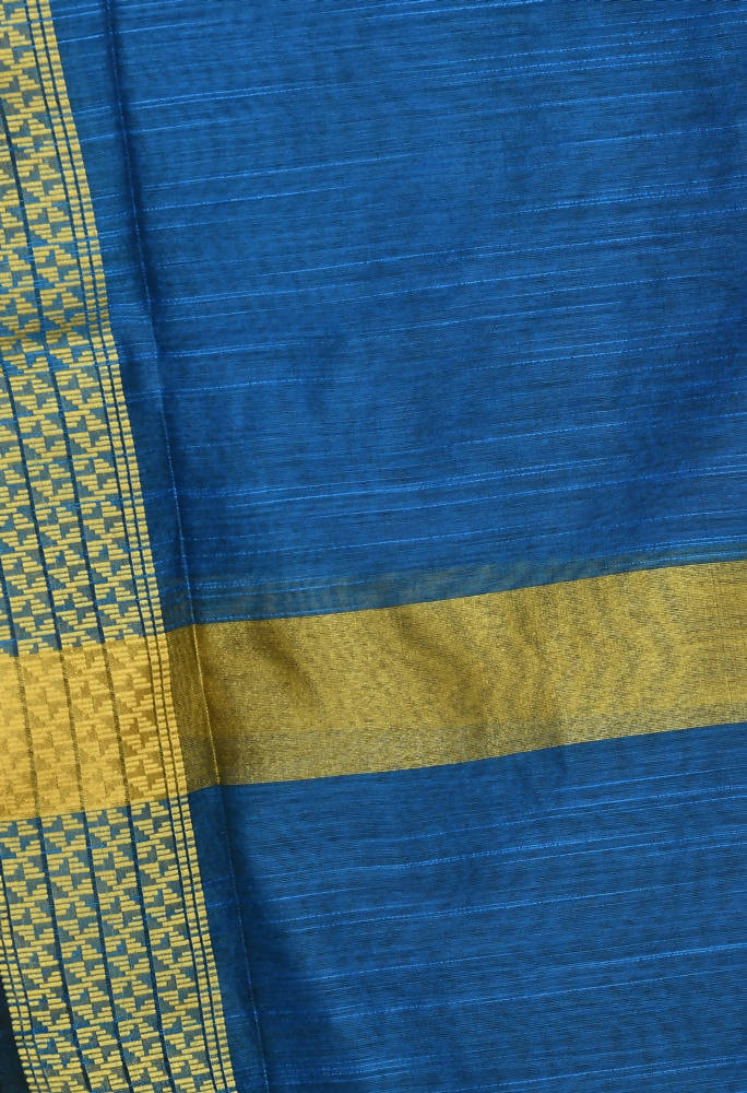 Mominos Fashion Blue Handloom Cotton Dupatta