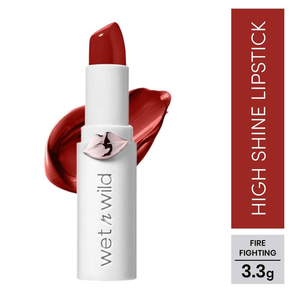 Wet n Wild MegaLast High-Shine Lipstick - Fire-Fighting