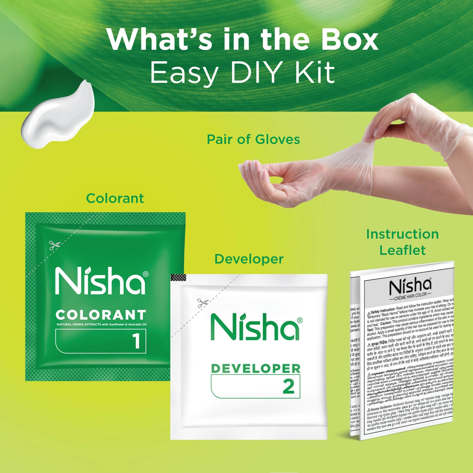 Nisha Creme Hair Color for Women - Dark Blonde