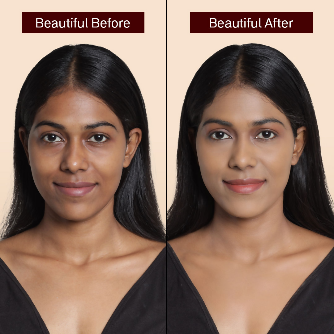 Flicka Cosmetics Tomato Liquid Foundation With Spf Long Lasting Lightweight All Skin Types - Beige