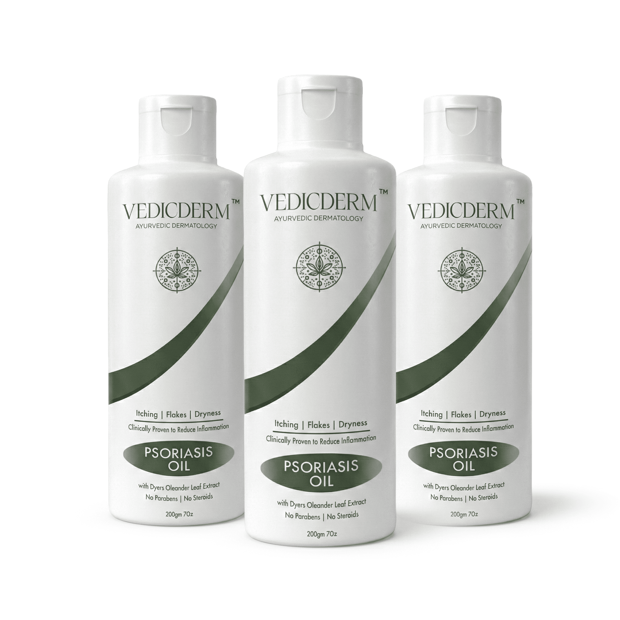 Vedicderm Psoriasis Oil 2-in-1 Skin + Scalp Relief Oil