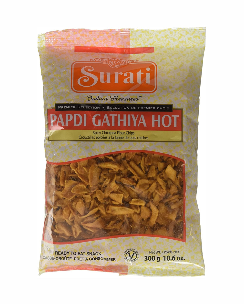 Surati Snacks Papdi Gathiya (hot) 300gm