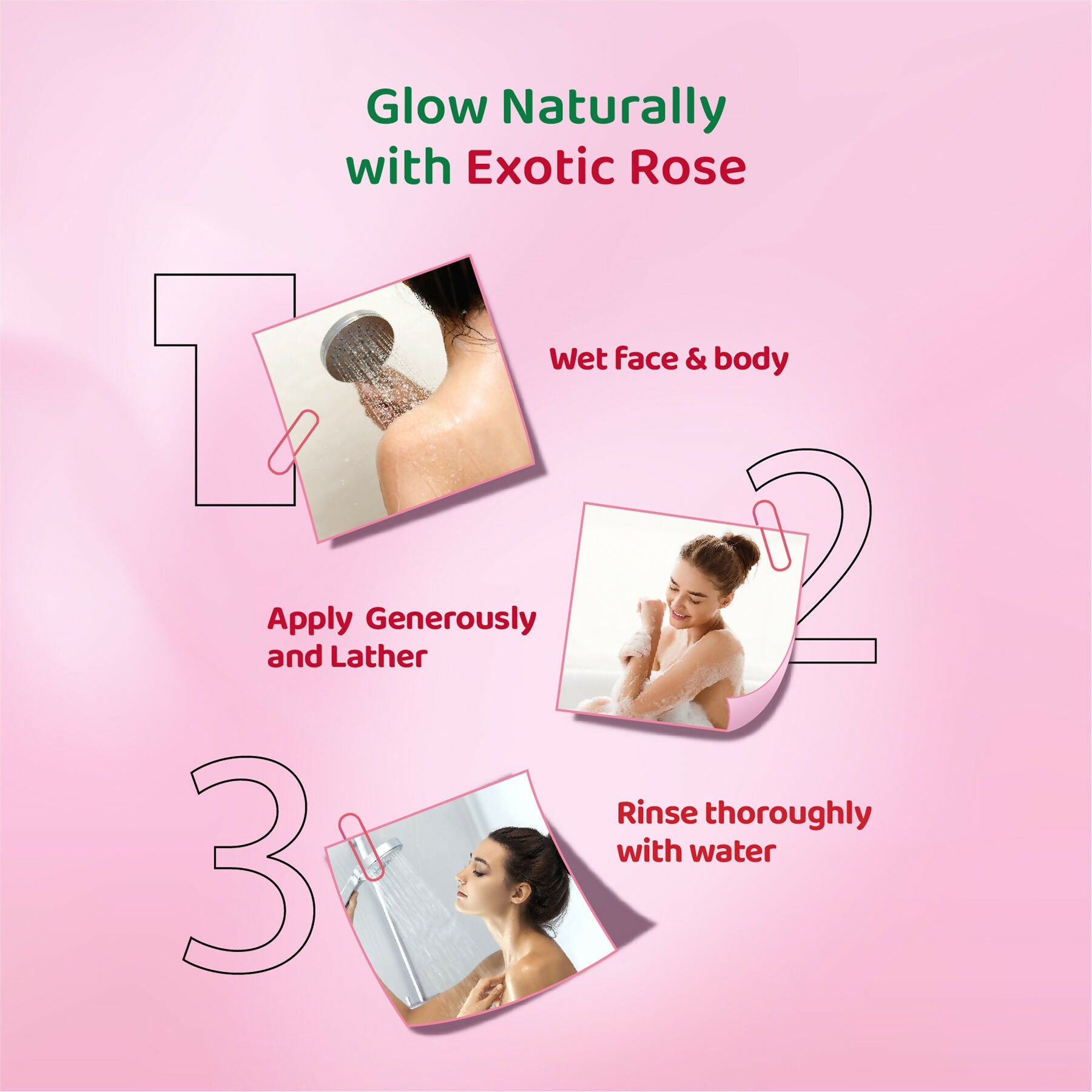 Nisha Soaps for Bath - Exotic Rose