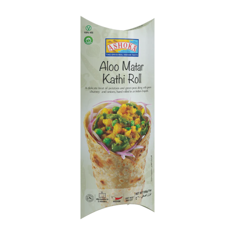 Ashoka Aloo Matar Kathi Roll 200gm