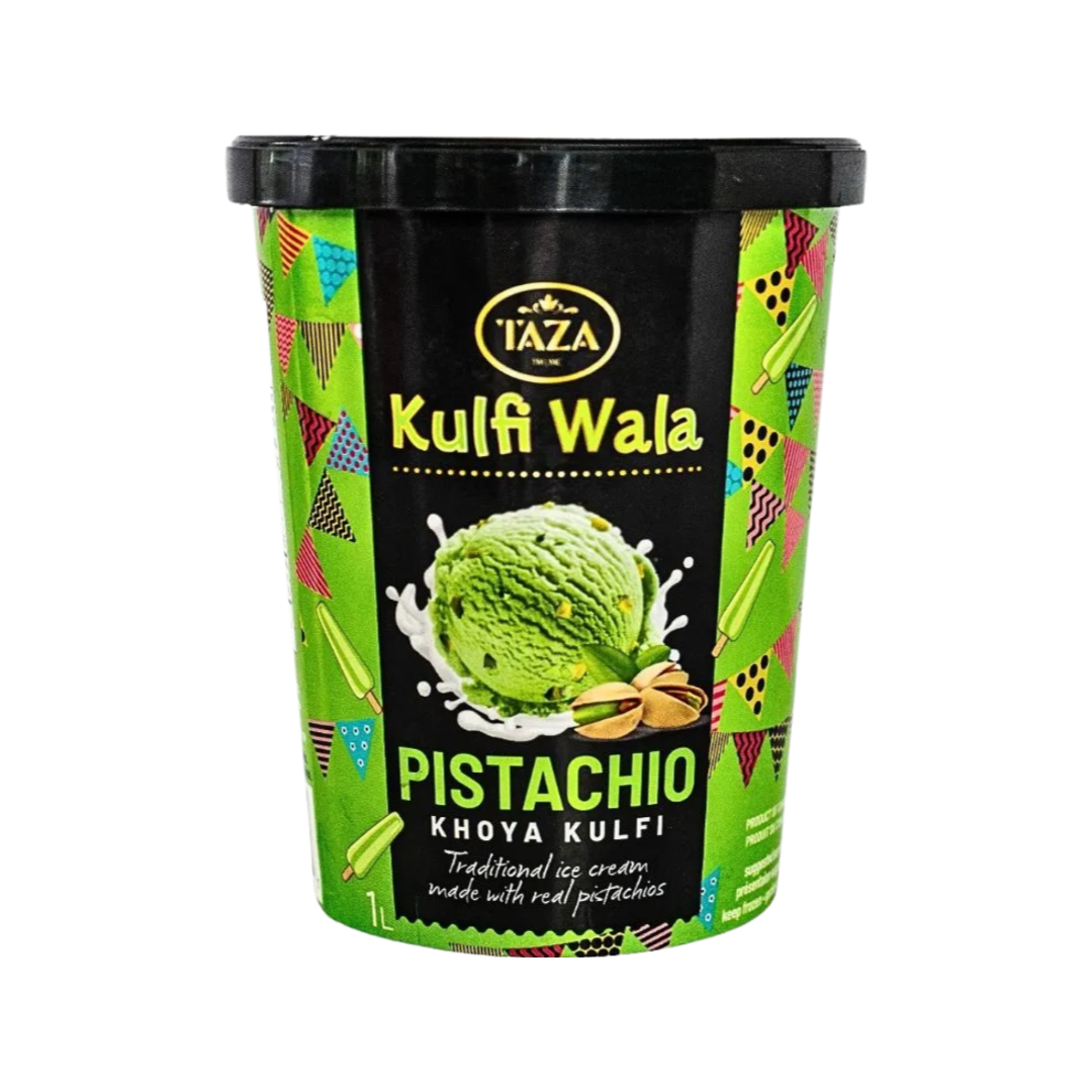 Taza Kulfi Wala Pistachio Khoya Kulfi 1L