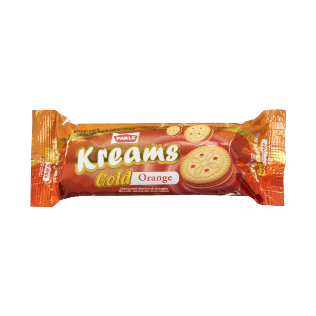 Parle Kreams Gold Orange 67g