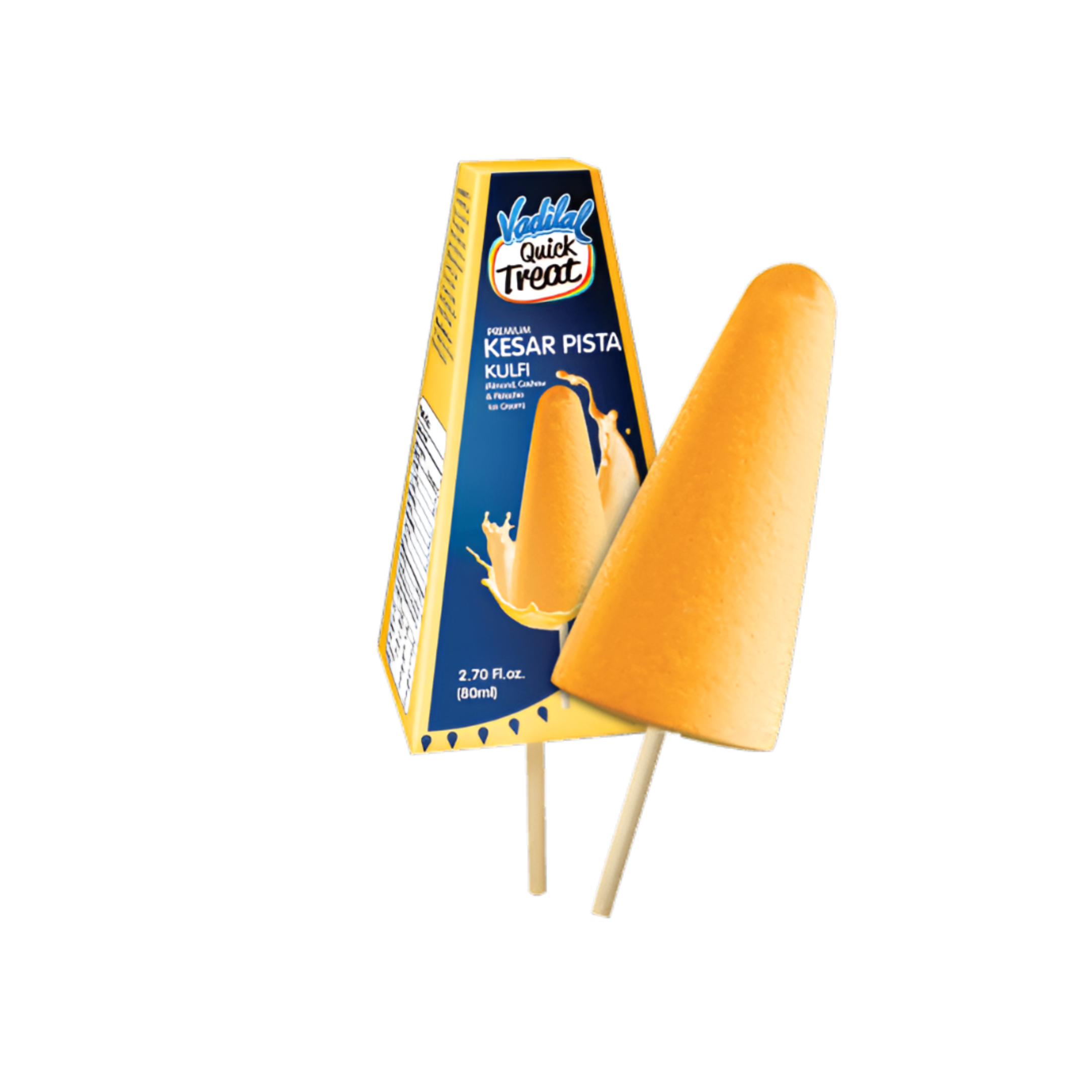 Vadilal Kesar Pista Kulfi 80ml