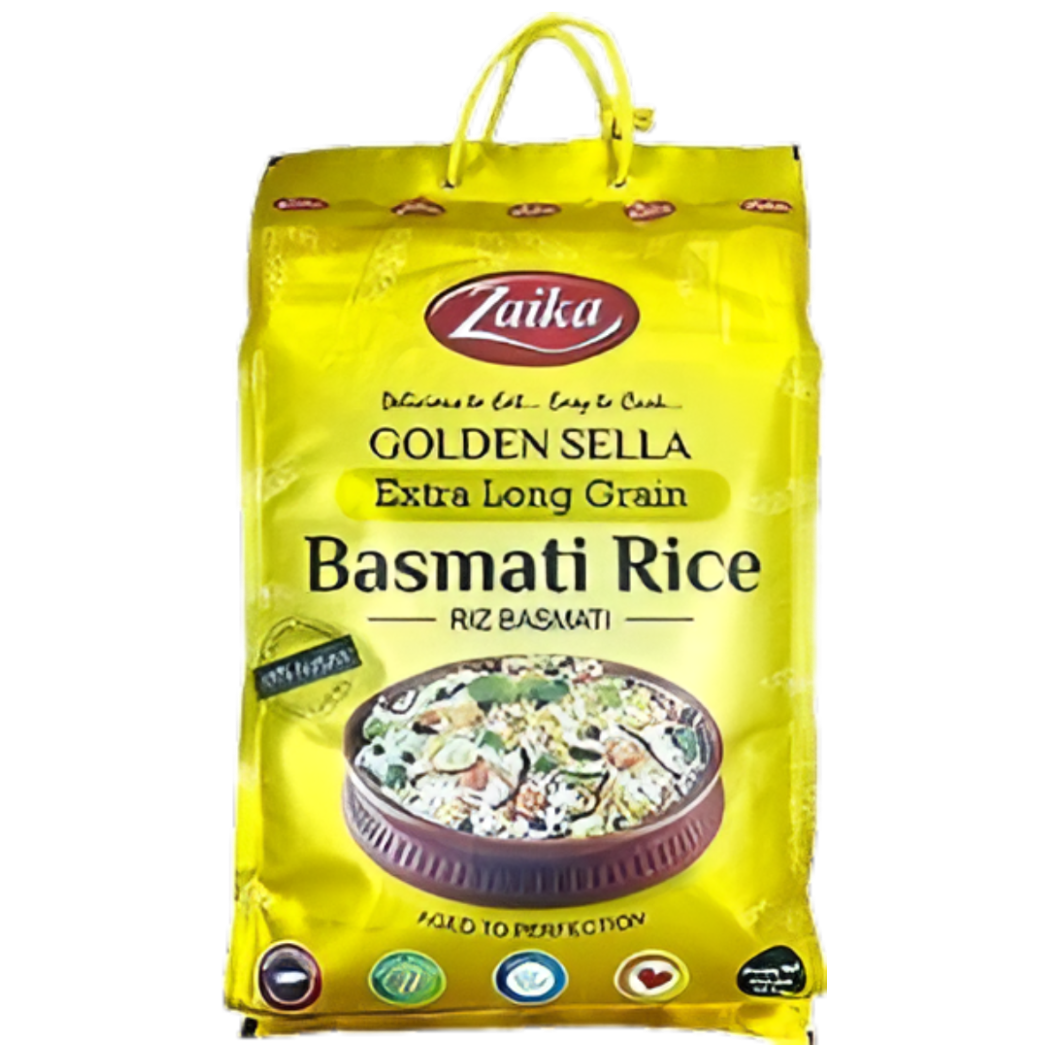 Zaika Extra Long Golden Sella Basmati Rice 10lb