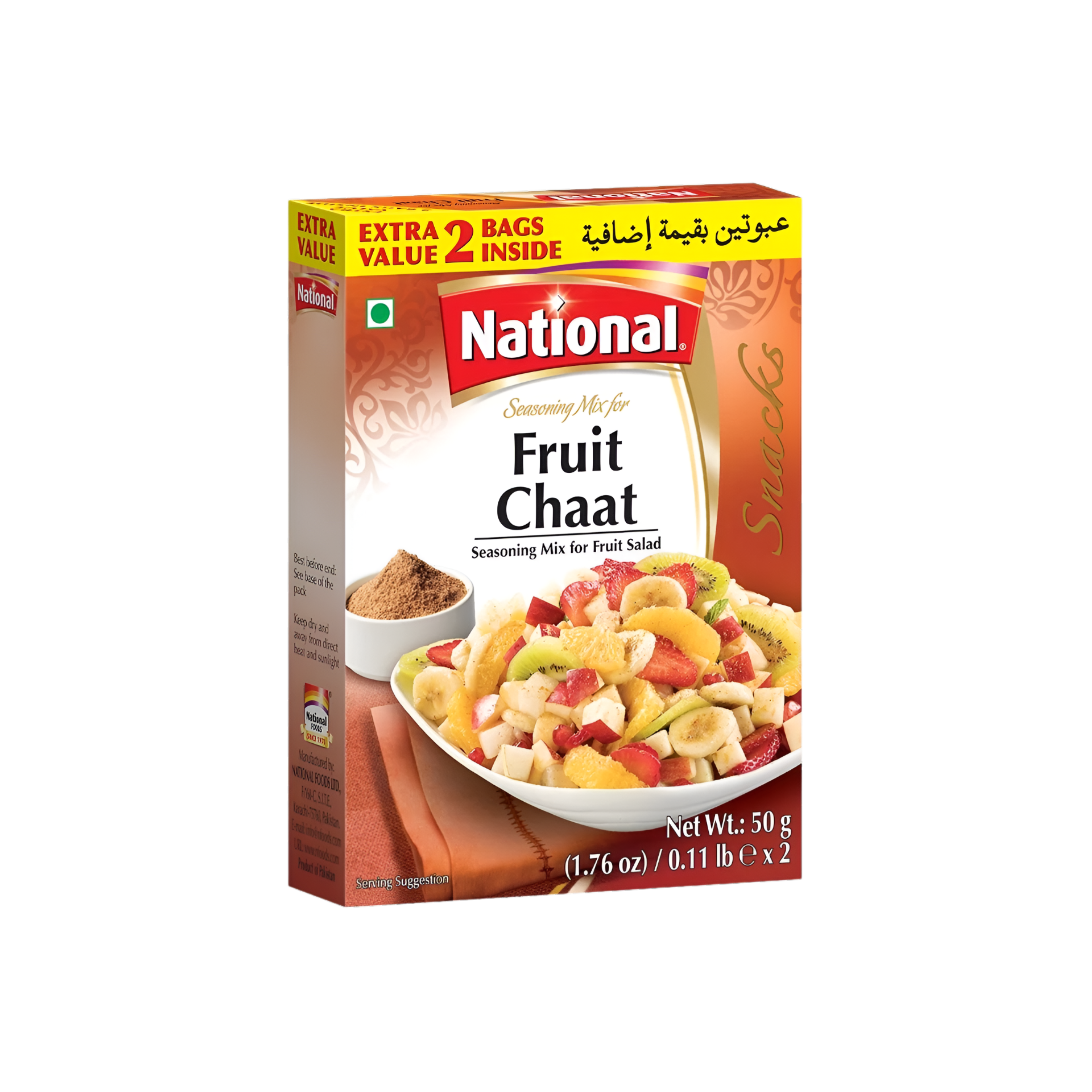 National Seasoning Mix Fruit Chaat 50g