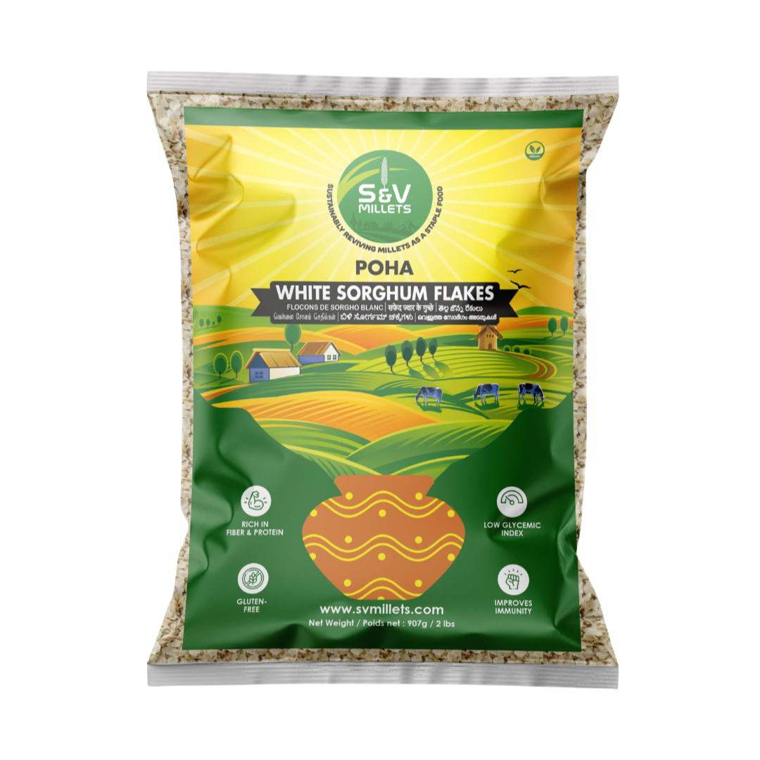 SV White Sorghum Flakes 907g