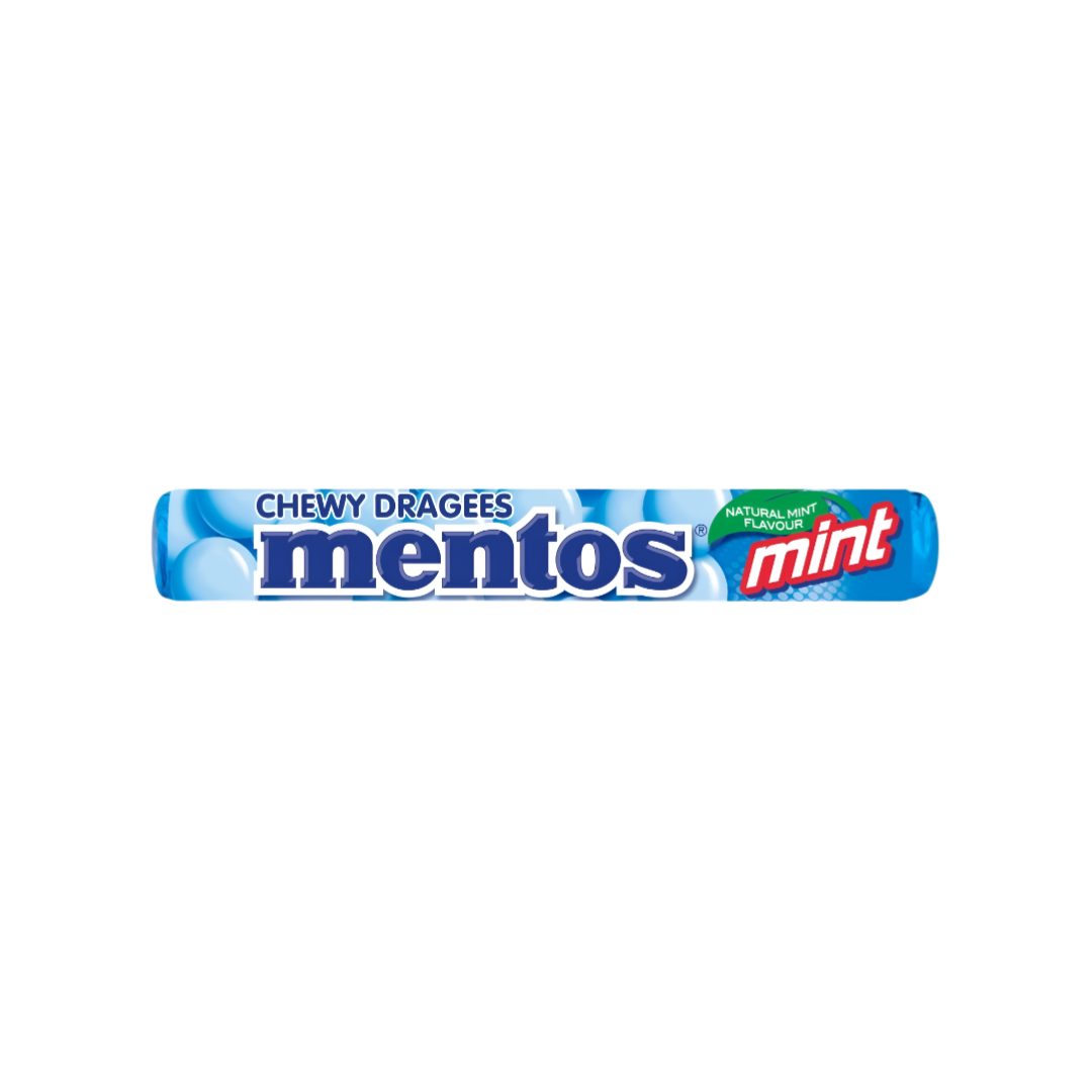 Mentos Mint Chewy Dragees 29g