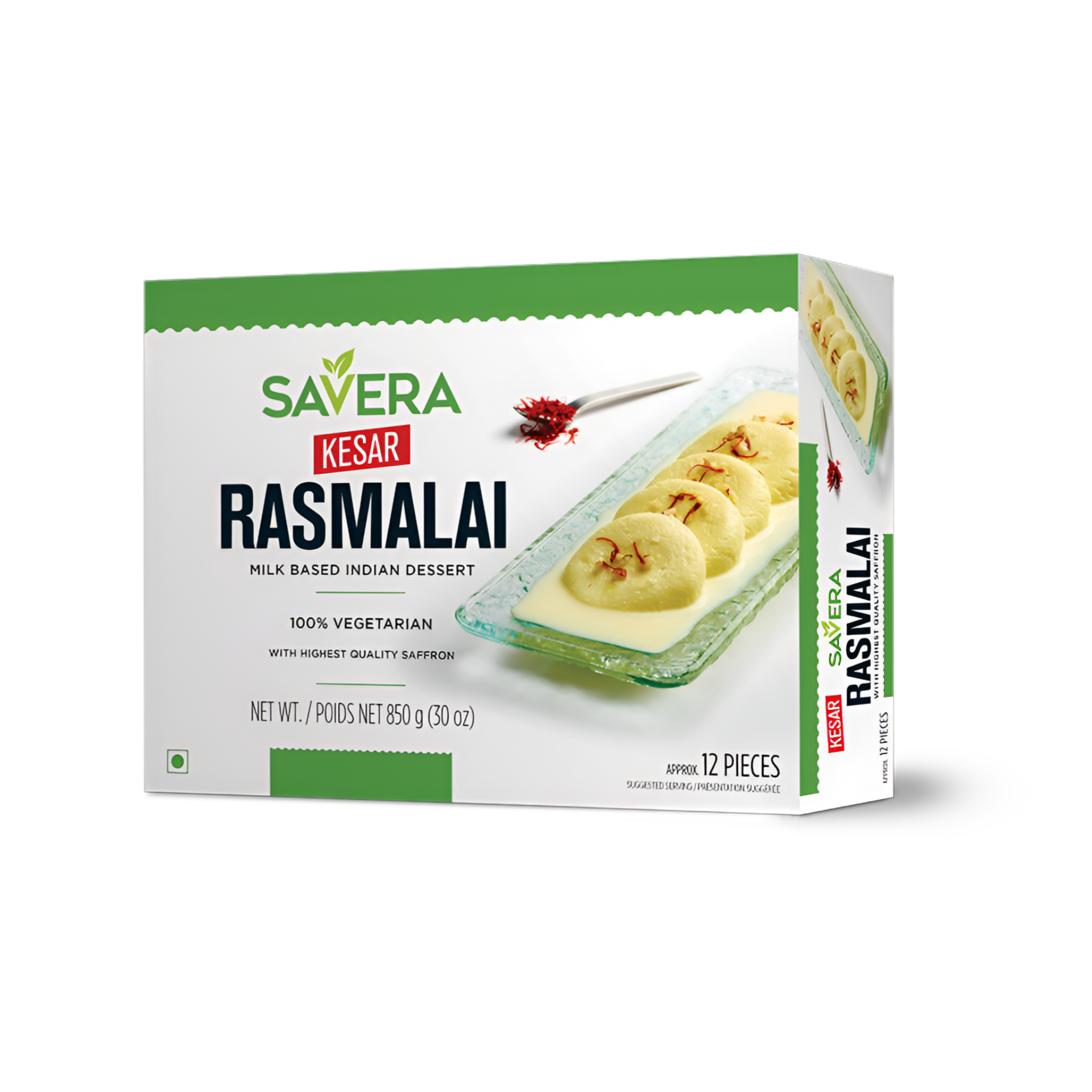 Savera Kesar Rasmalai 850g
