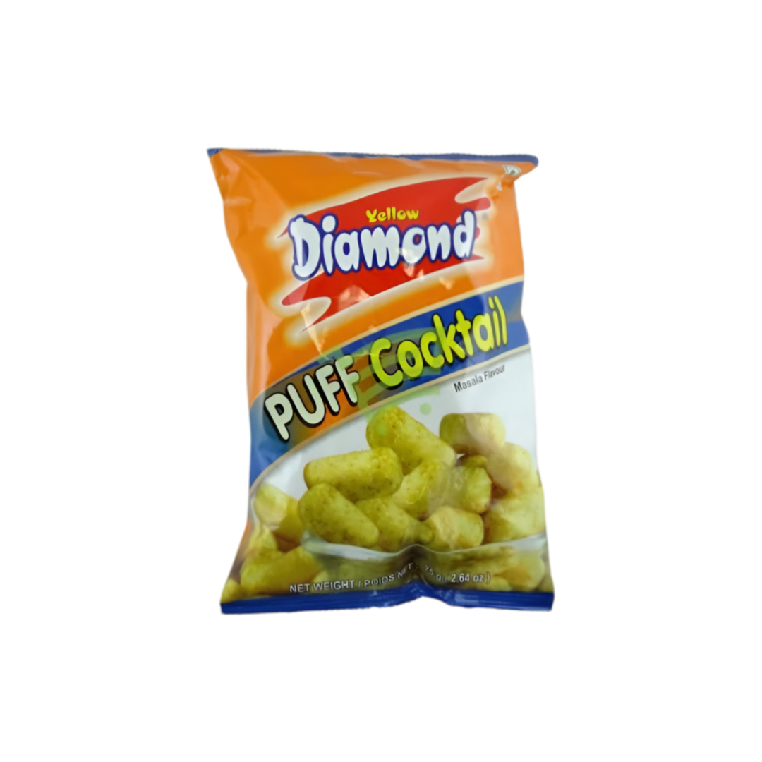 Yellow Diamond Puff Cocktail 75g