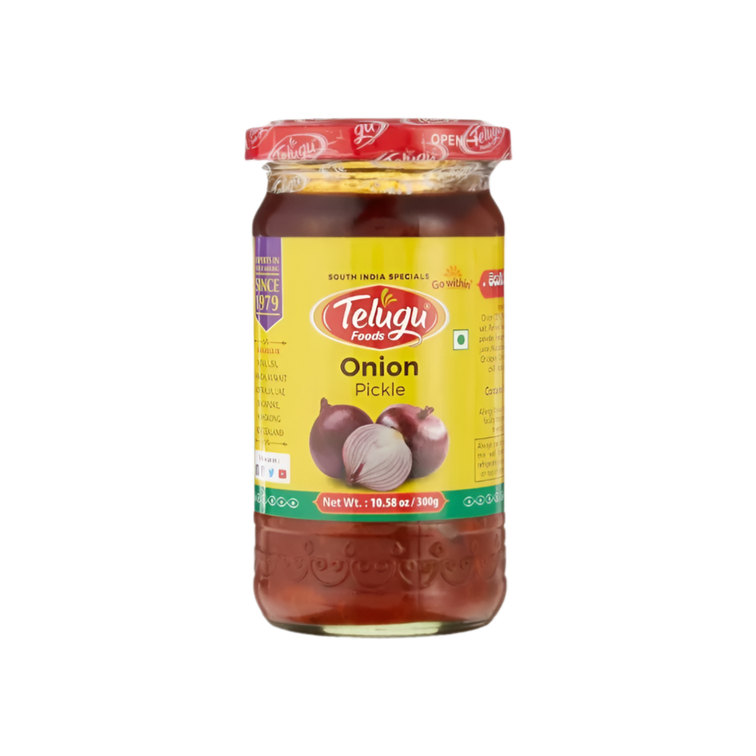 Telugu Foods Onion Pickle 300g