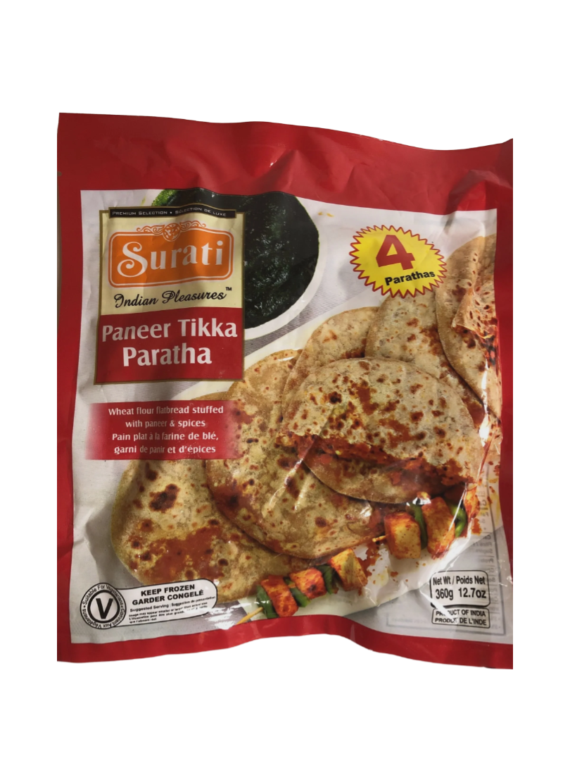 Surati Frozen Paneer Tikka Paratha 360g