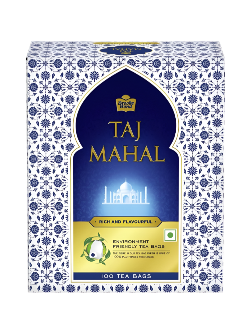 Brooke Bond Taj Mahal  Tea Bags (100 Bags) 200g