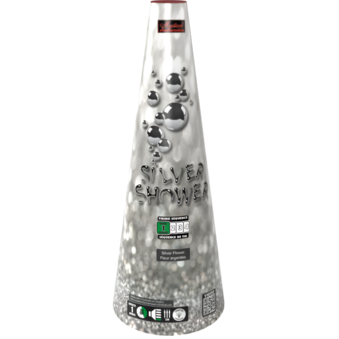 Mystical Sliver Shower Silver Flower