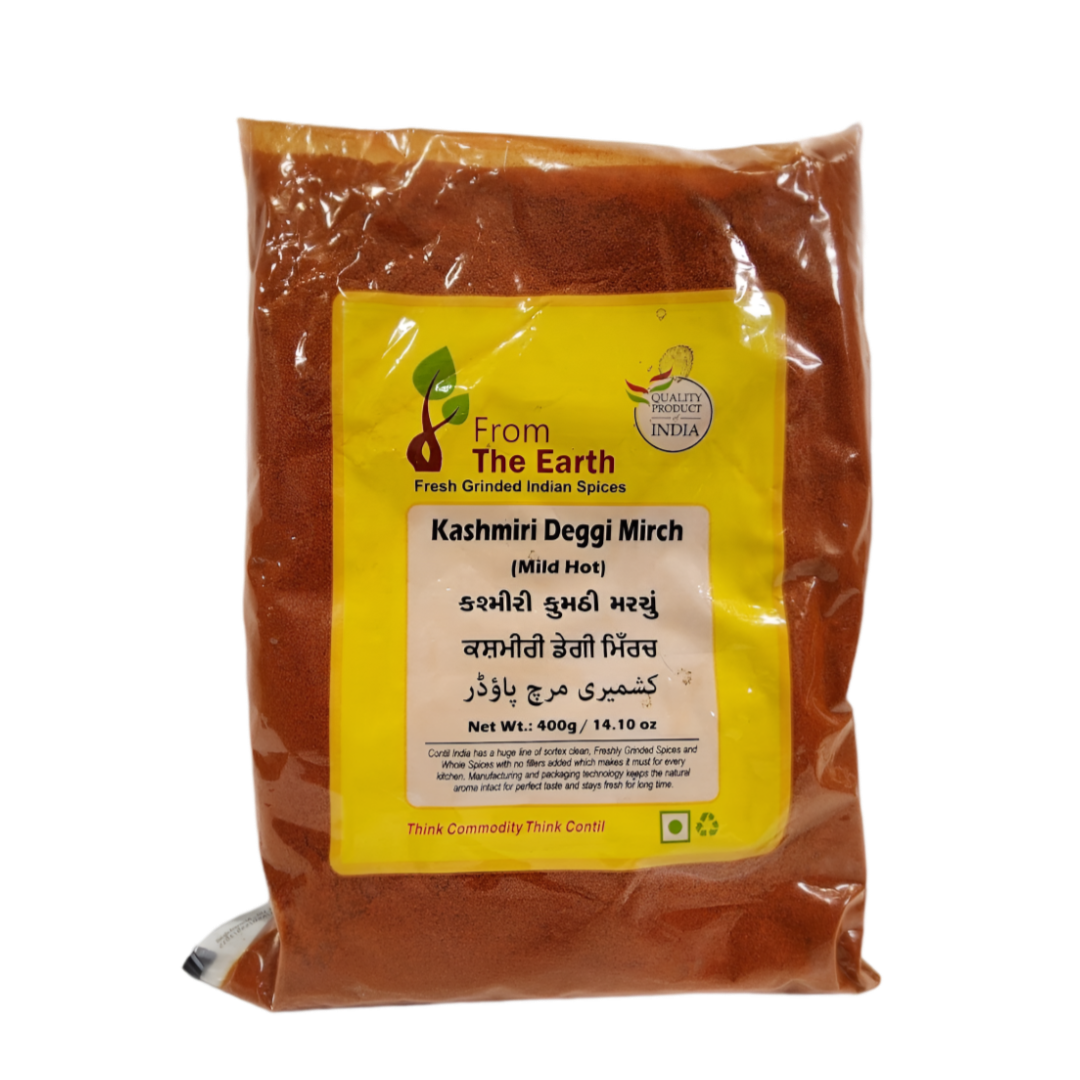 From The Earth Kashmiri Deggi Mirch ( Mild Hot) 800g