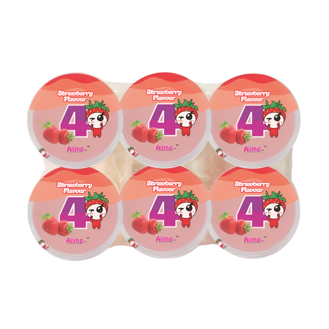Aiiing Pudding Strawberry 6cups