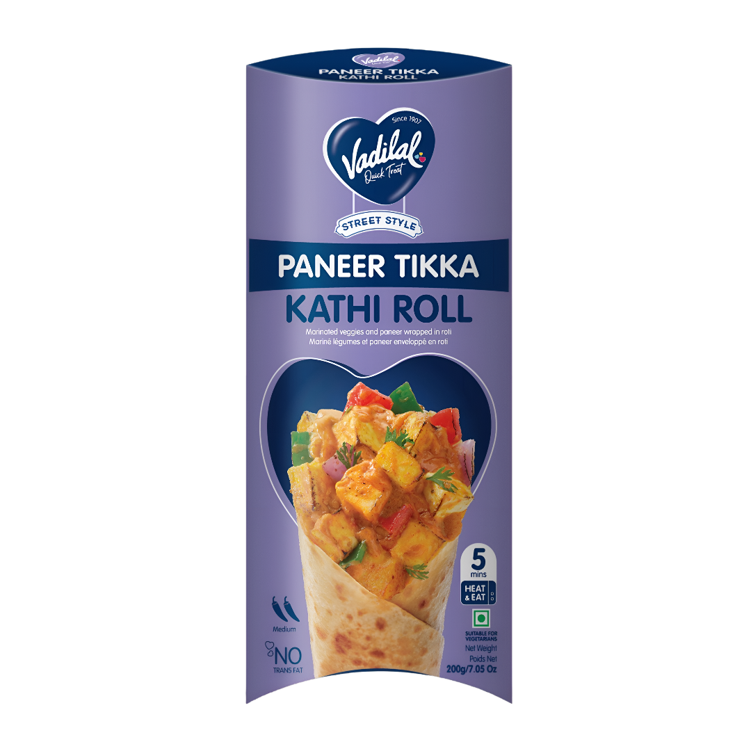 Vadilal Paneer Tikka Kathi Roll 200g