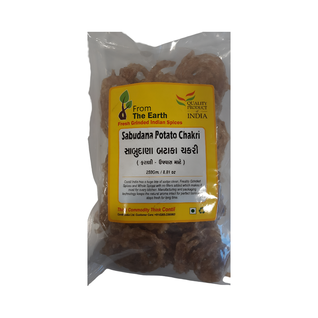 From The Earth Sabudana Potato Chakri 250gm
