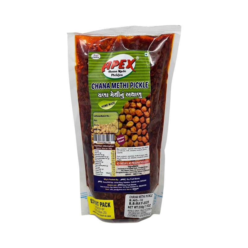 Apex Chana Methi Pickle 500g