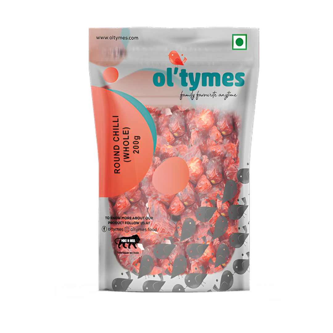 Ol'Tymes Round Whole Chilli 100g