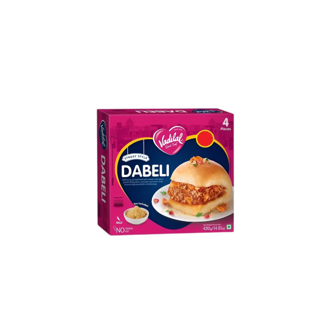 Vadilal Street Style Dabeli (4Pcs) 420g