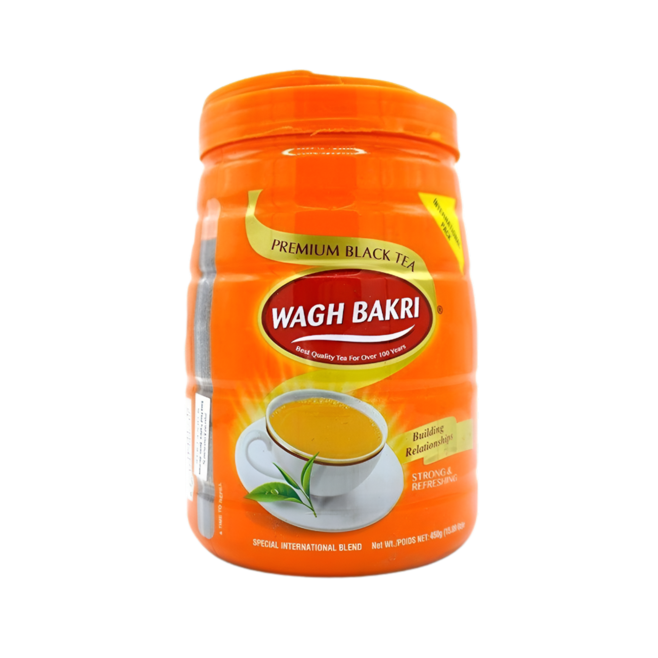 Wagh Bakri Premium Black Tea in Jar 450gm
