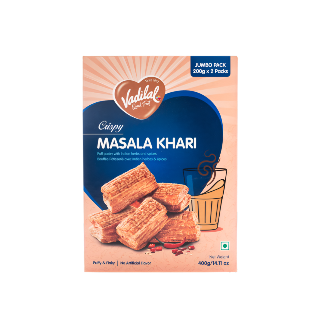Vadilal Crispy Masala Khari 400g