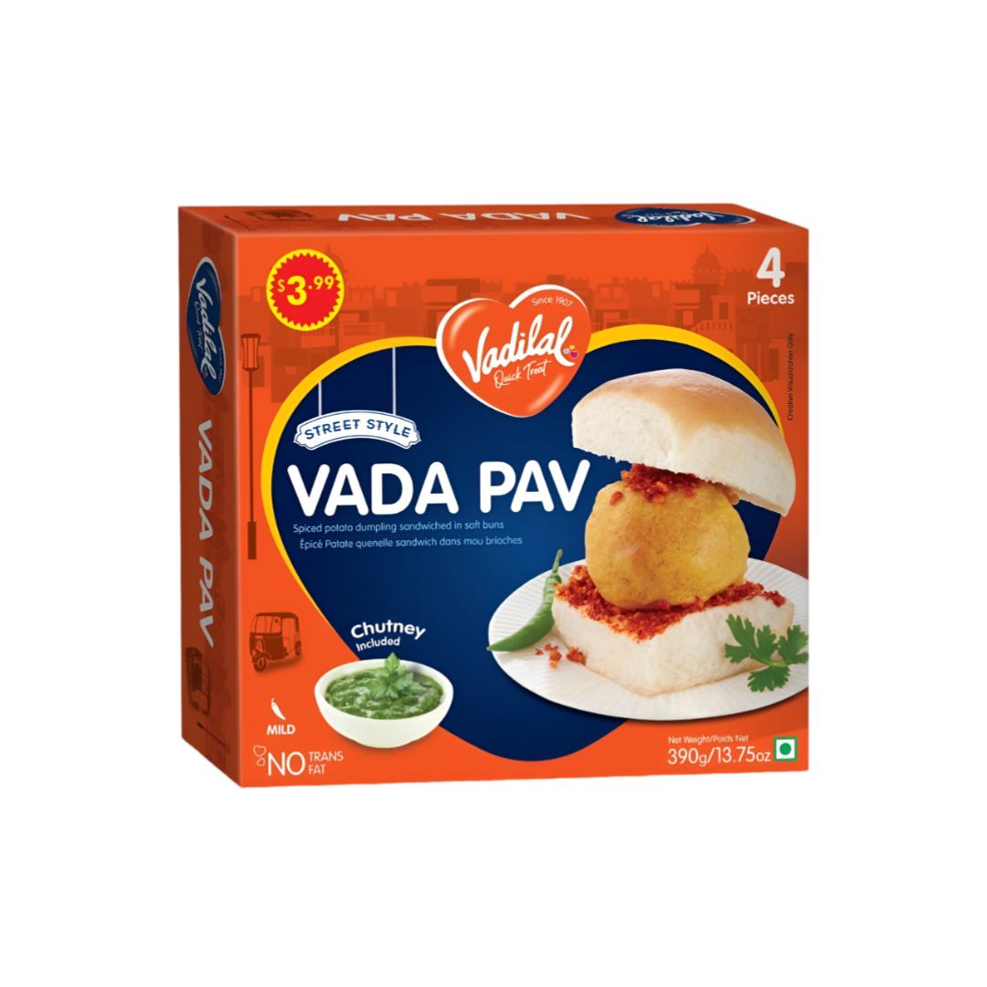 Vadilal Frozen Vada Pav 360g