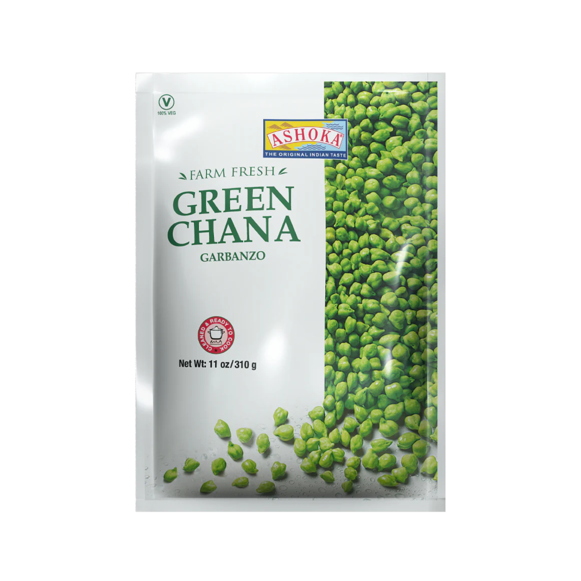 Ashoka Frozen Green Chana 310g