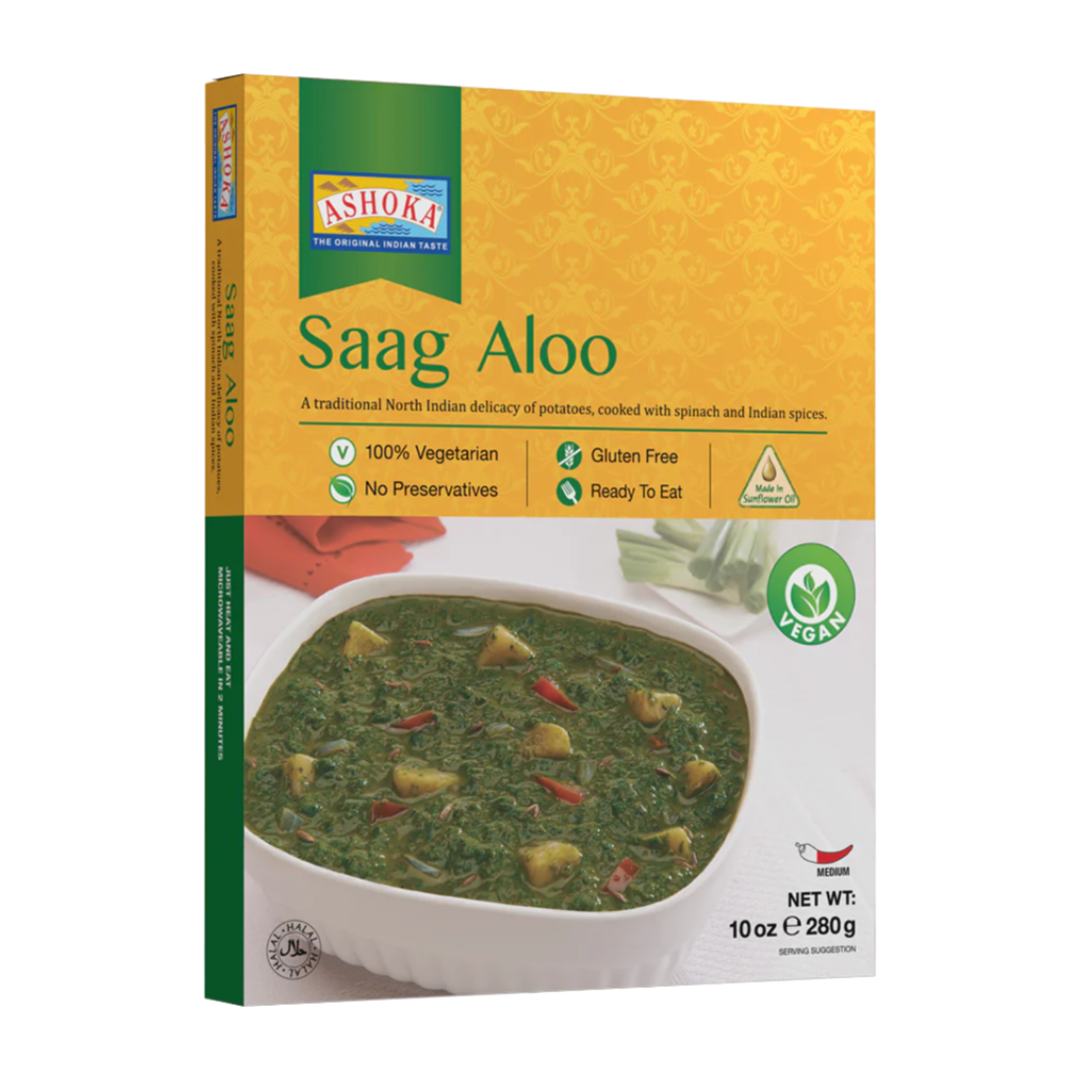 Ashoka Ready To Eat Saag Aloo 280g